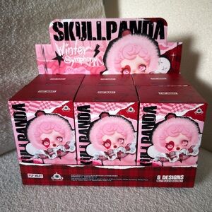 Skullpanda Winter Symphony Plush Pendant Series